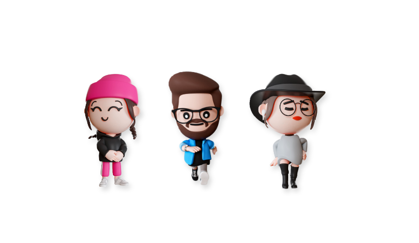 サンクスページのキャラクター